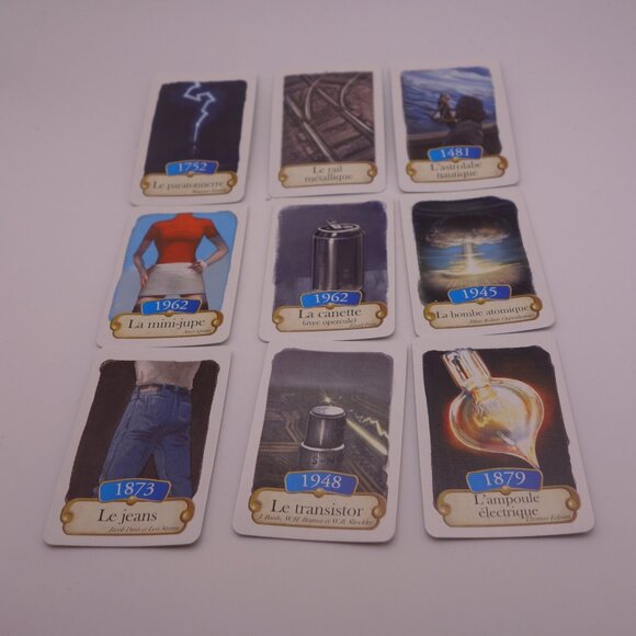 Timeline Inventions Game in French with Tin - Picture 13 of 15